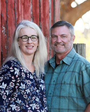 Kris and Steve  Parker